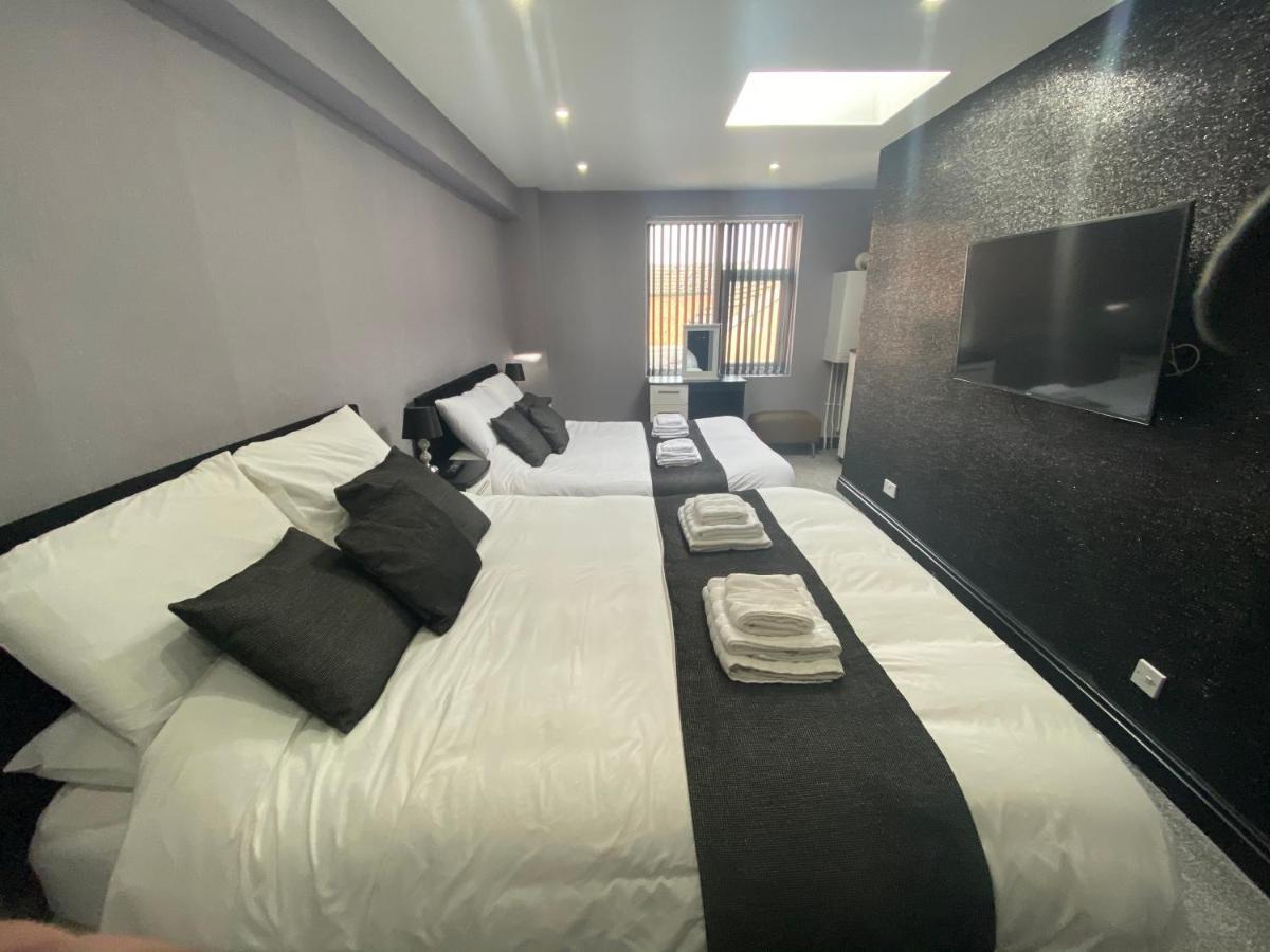 Boutique Blackpool 2 Bed Grey Apartment Sleeps 10 Exteriör bild