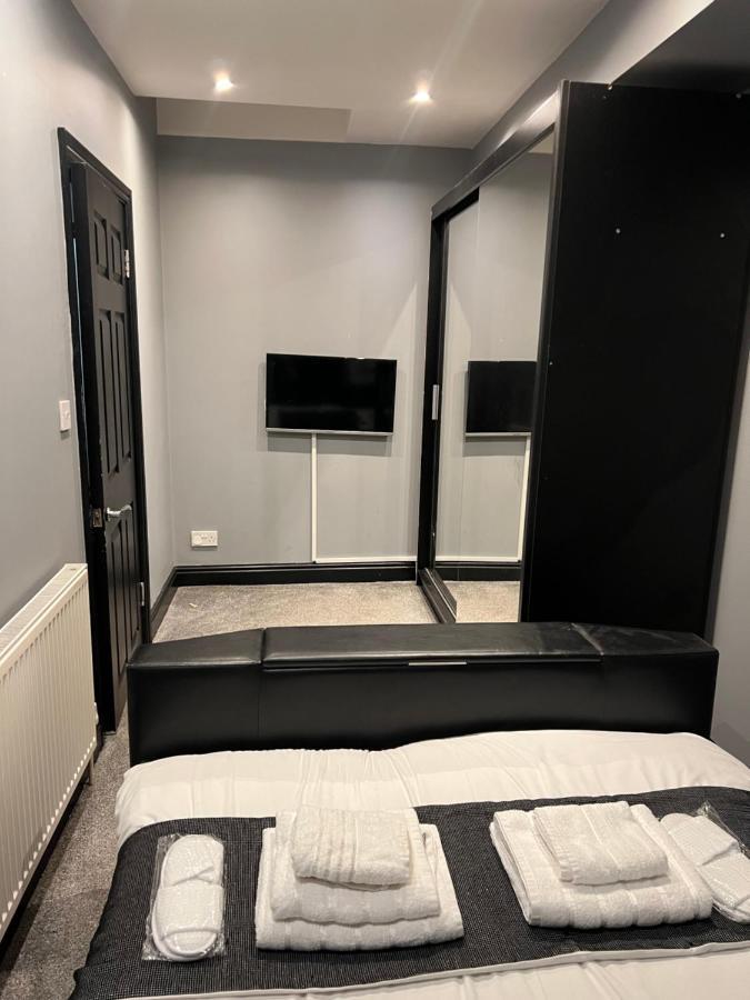 Boutique Blackpool 2 Bed Grey Apartment Sleeps 10 Exteriör bild